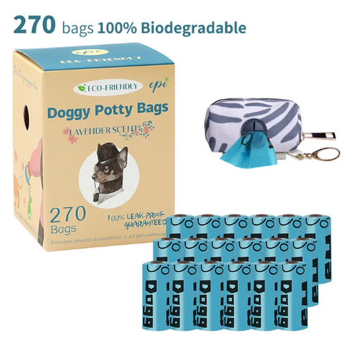 Leak-Proof Dog Poop Bags — 270 Pack