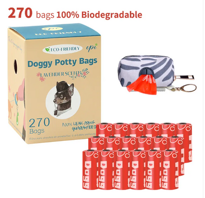Leak-Proof Dog Poop Bags — 270 Pack